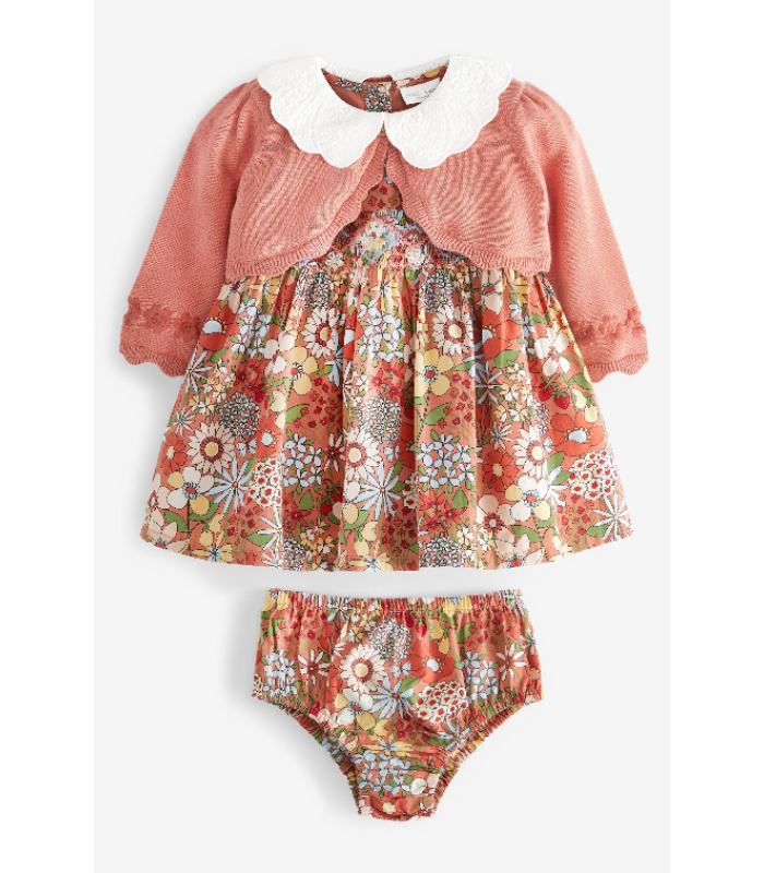 3in1 Cotton Dress Set