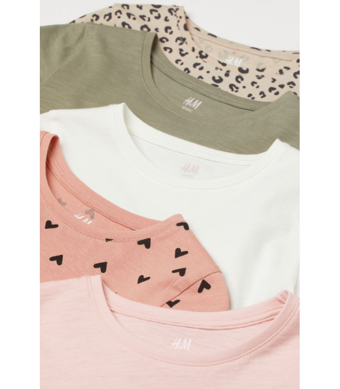 5pc Cotton T-shirt - Image 2