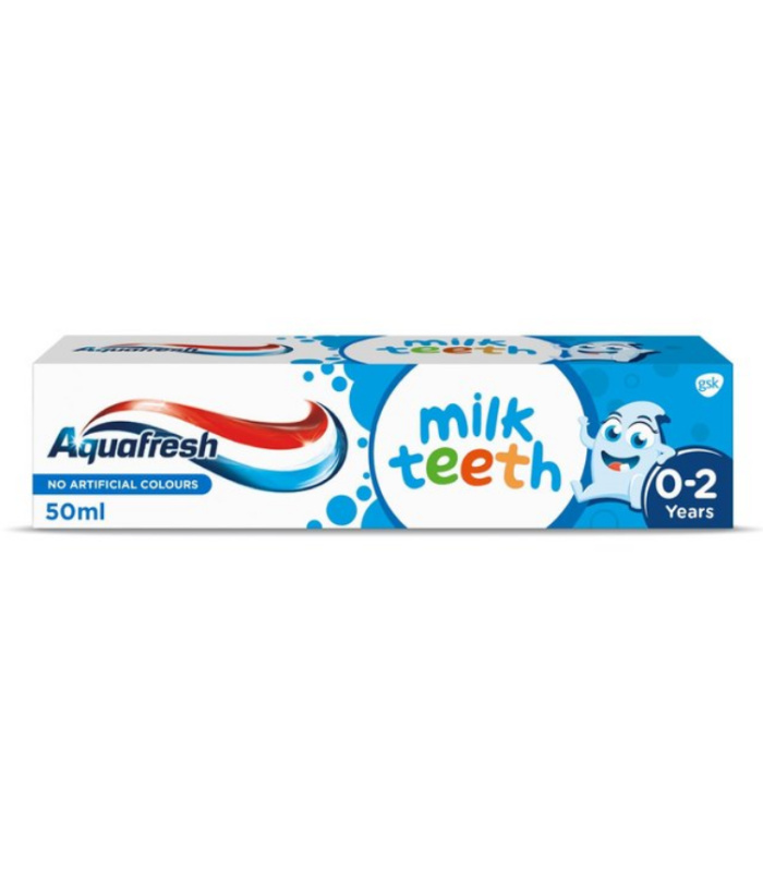 Aquafresh Milk Teeth 0-2 Years Kids Toothpaste 50ml