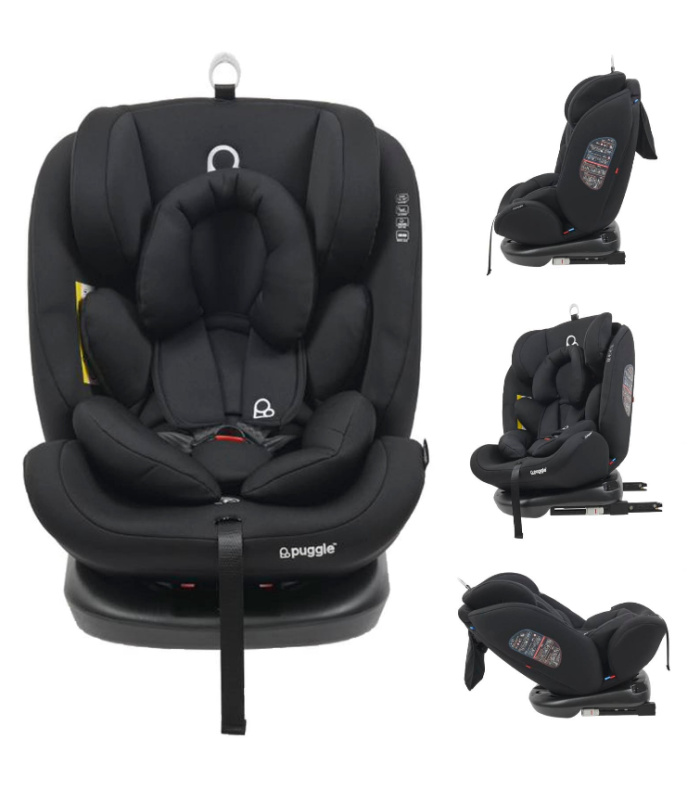 Puggle Lockton 360° Rotate 0+/1/2/3 Car Seat (0-12 Years) - Image 2