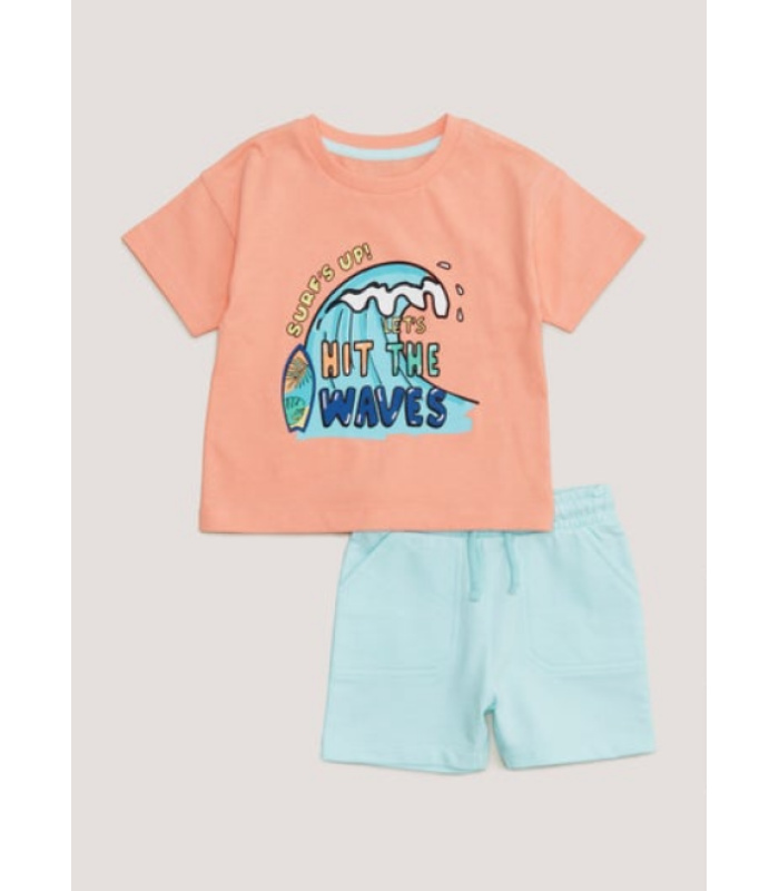 Boys Aloha Wave Tshirt & Shorts