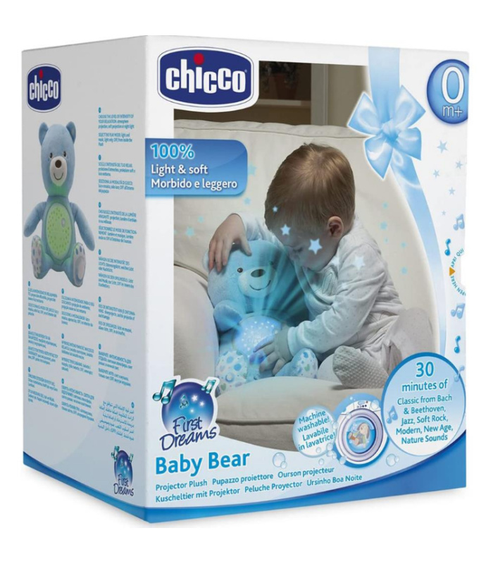 Chicco Baby Bear Projector Plush