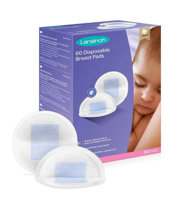 Lansinoh 60 Disposable Breast Pads