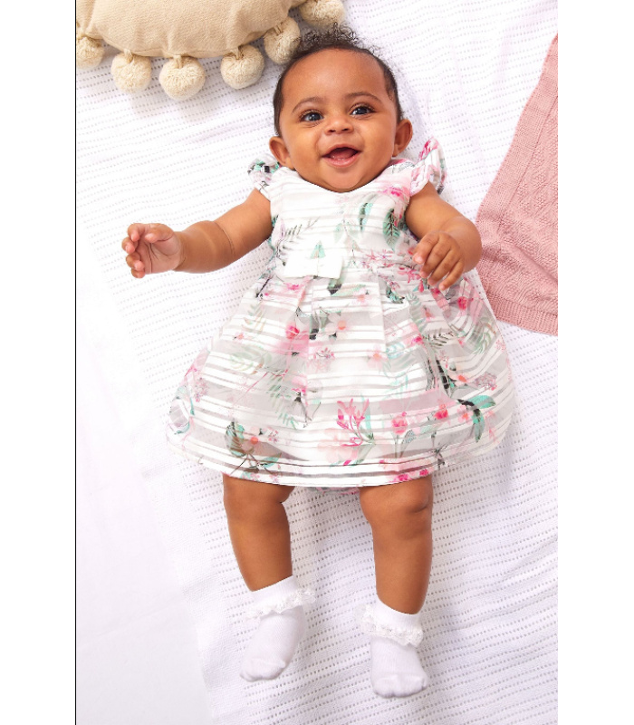 Lipsy Premium Stripe Dress With Matching Knicker