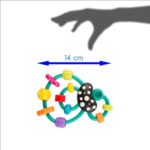 Playgro Swirly Teething Rattle - Image 2