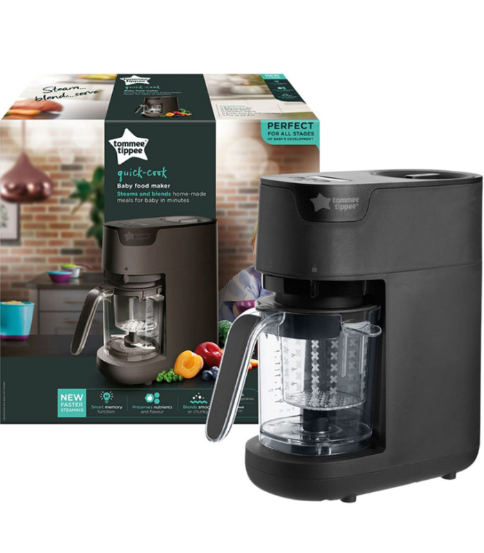 Tommee Tippee – Quick Cook Baby Food Maker-Blender and Steamer