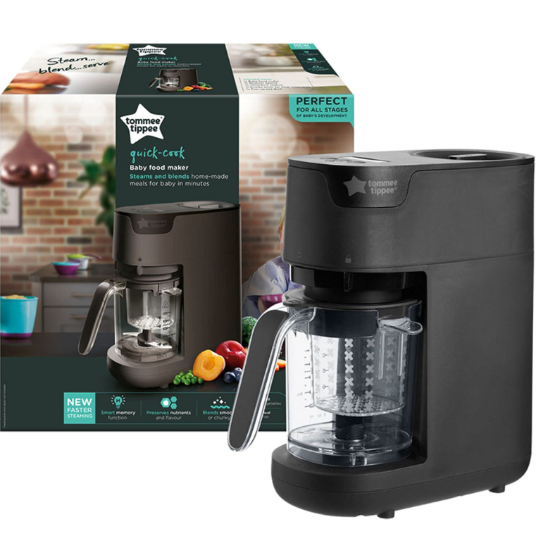 Screenshot 2024-01-24 at 14-10-00 Veronny Mothercare · Products · Tommee Tippee – Quick Cook Baby Food Maker-Blender and Steamer · Shopify Tommee Tippee – Quick Cook Baby Food Maker-Blender and Steamer - Image 1