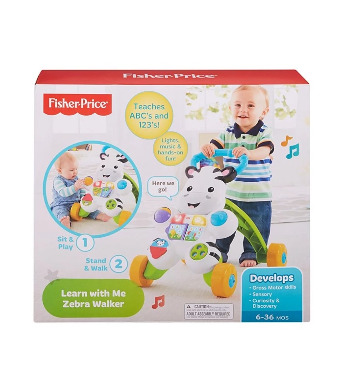 Fisher-Price Learn with Me Zebra Walker