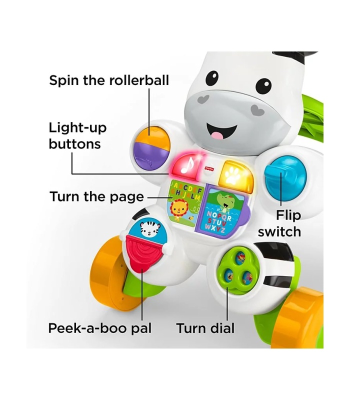 Fisher-Price Learn with Me Zebra Walker - Image 7