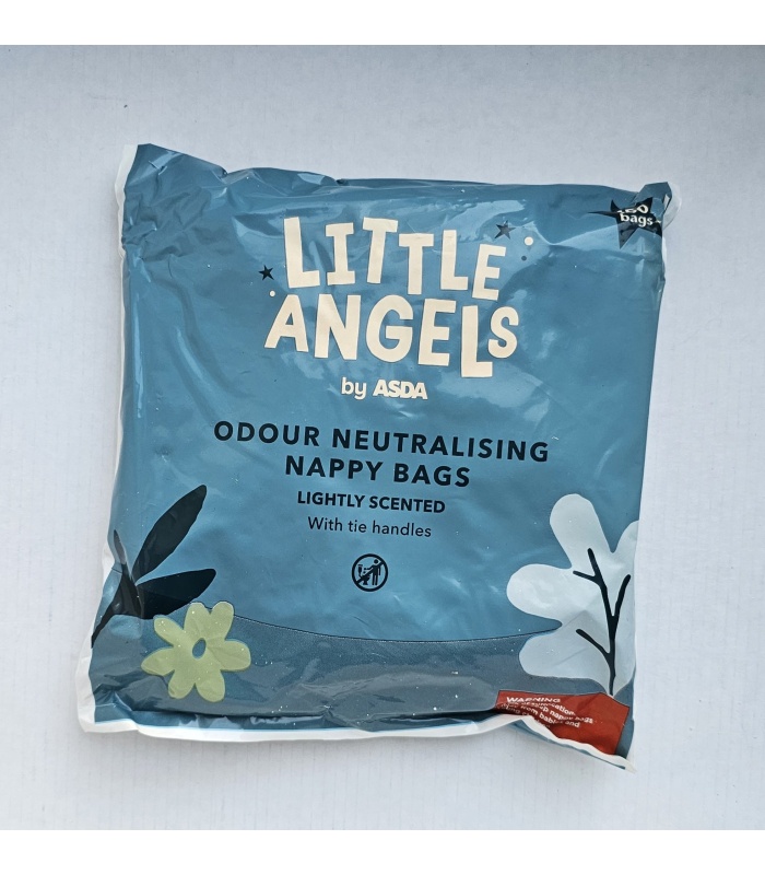 150pc Little Angels Nappy Sacks (Lightly Scented) - Image 2