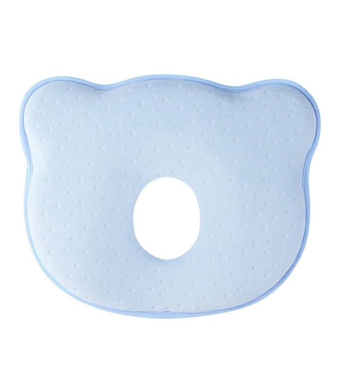 Baby Head Shaping Pillow - Blue