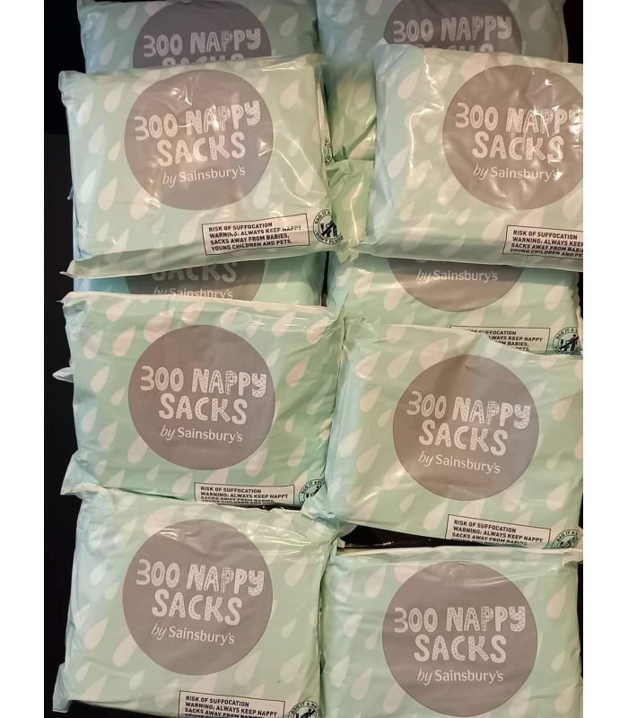 300pc Sainsbury's Nappy Sack - Image 2