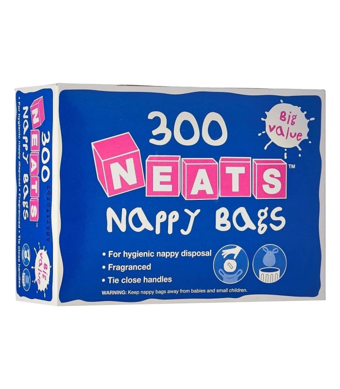 300pc Neats Nappy Bags
