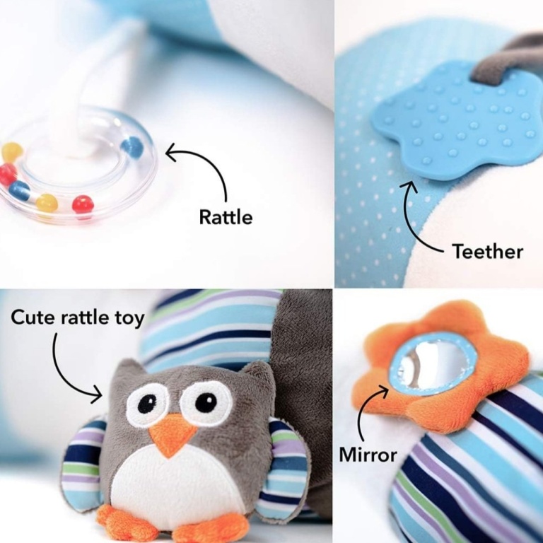 Little Fox Tummy Time Pillow – 0m+ - Image 5