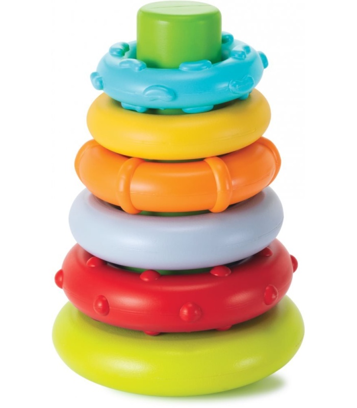 Infantino 3-in-1 Stack Sort Spin Activity Set - Image 3