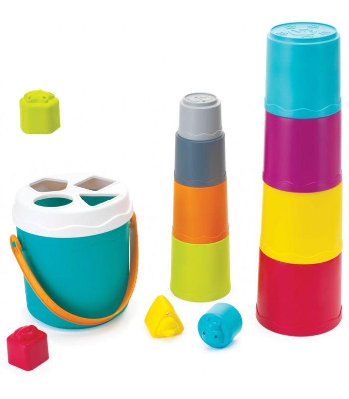 Infantino 3-in-1 Stack Sort Spin Activity Set - Image 5