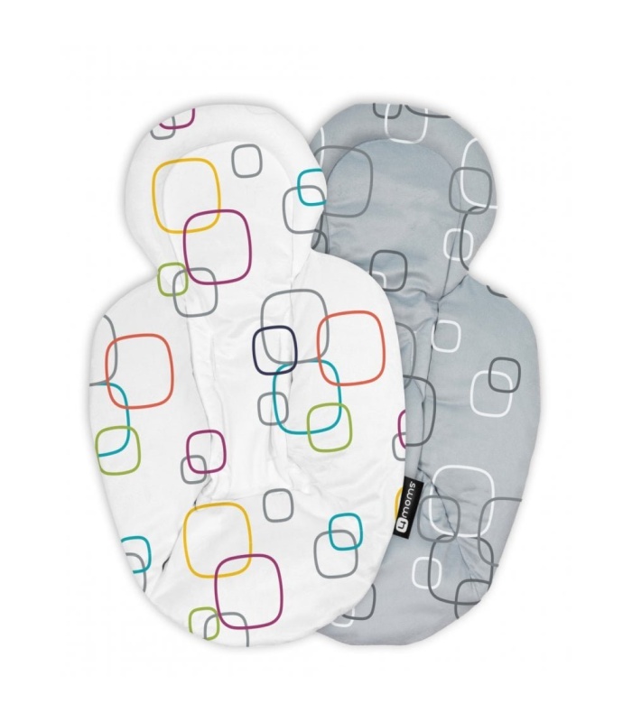 4MOMS Newborn Plush Insert - White/Grey