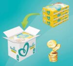 Pampers New Baby Monthly Pack Size 3 (6 - 10kg)  204count - Image 2