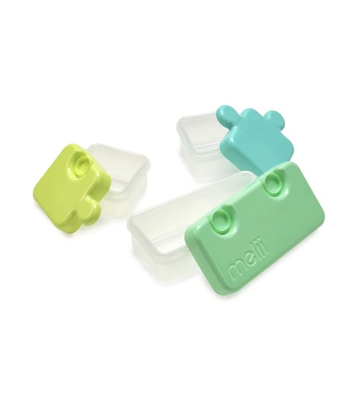 MELII Three Piece Puzzle Food Container 6x16cm - Image 10
