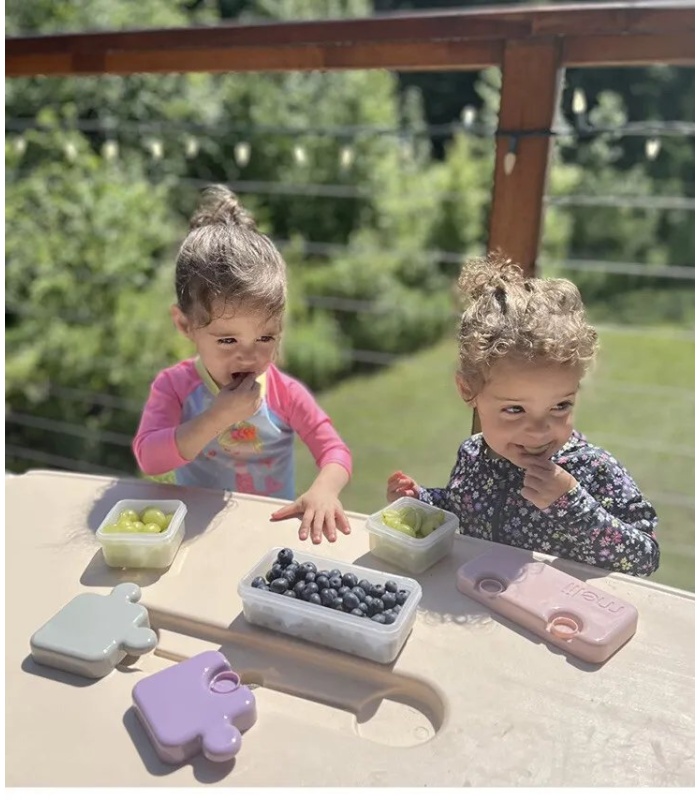 MELII Three Piece Puzzle Food Container 6x16cm - Image 11