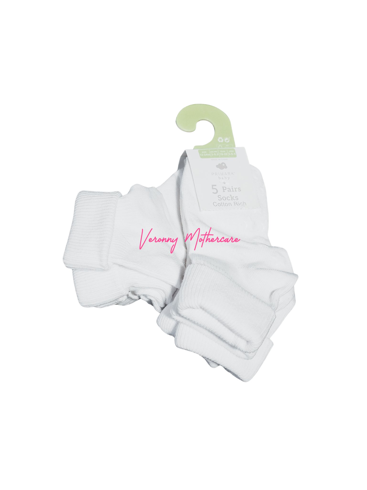 1000007479-1.jpg Cotton Rich 5pc Socks - Image 1