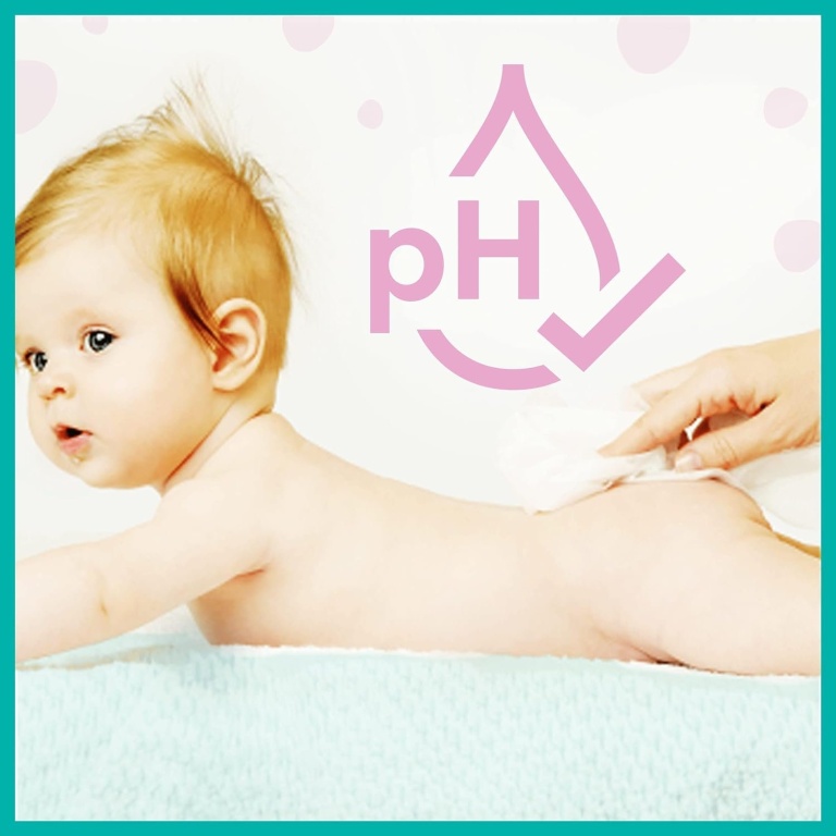 Pampers Sensitive Baby Wipes 12 Packs - Per Pack 52 Wipes - Image 3