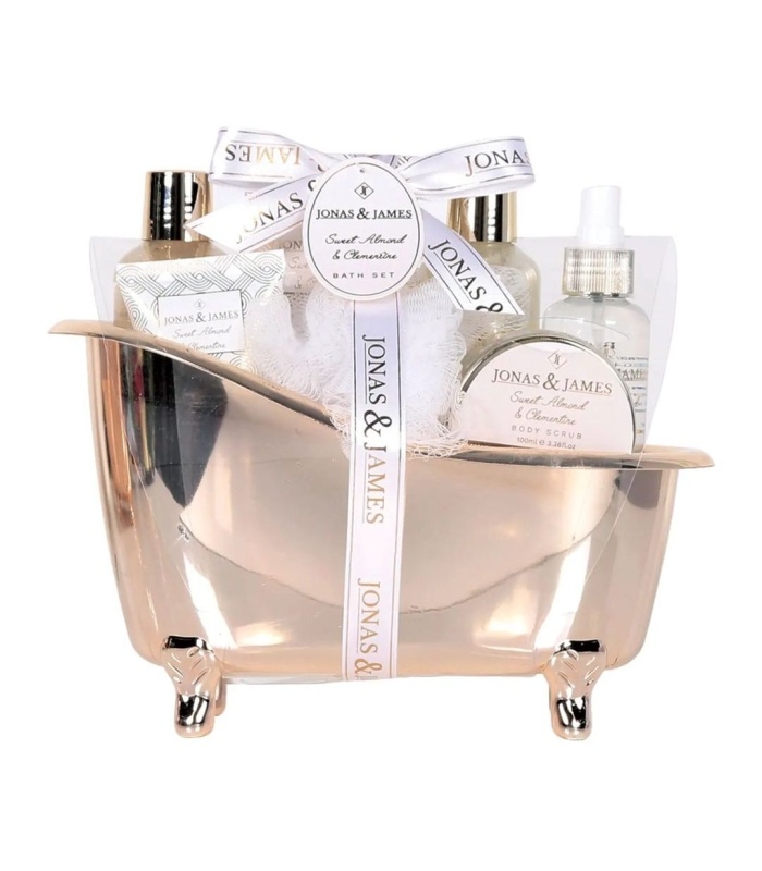 Sweet Almond & Clementine Bath Set