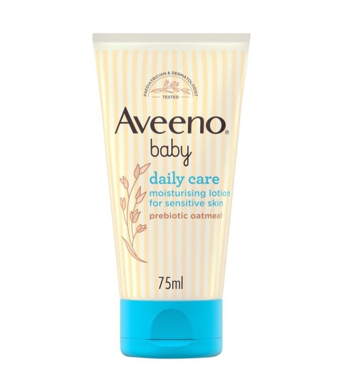 Aveeno Baby Daily Care Moisturising Lotion - Prebiotic Oatmeal 75ml