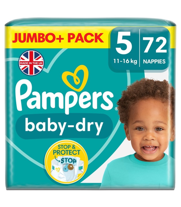 Pampers Baby Dry Jumbo Pack Size 5