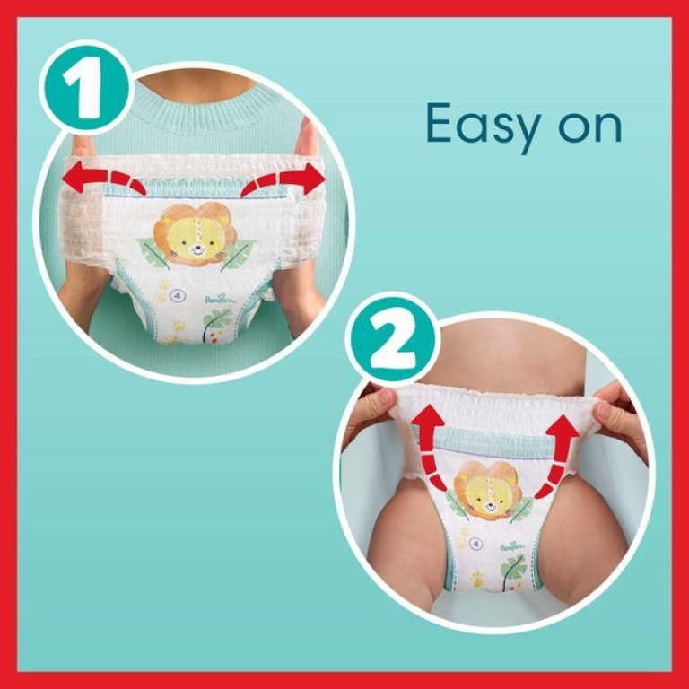 Pampers Baby-Dry Nappy Pants Jumbo Packs - Image 5