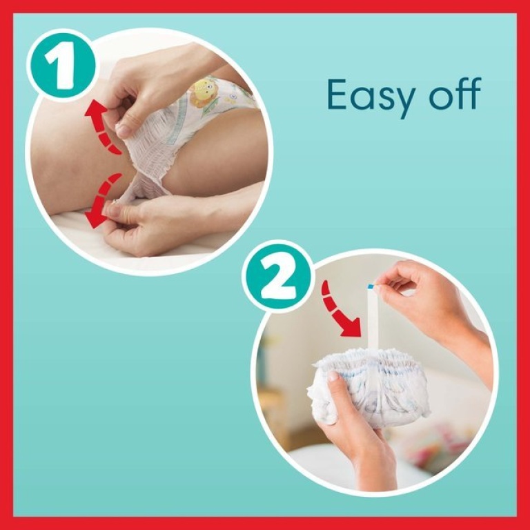 Pampers Baby-Dry Nappy Pants Jumbo Packs - Image 4