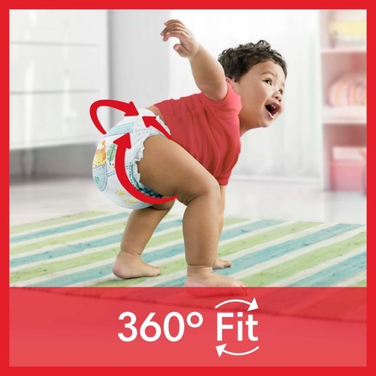 Pampers Baby-Dry Nappy Pants Jumbo Packs - Image 3