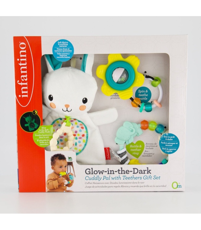 Infantino Cuddly Pal With Teethers Gift Set