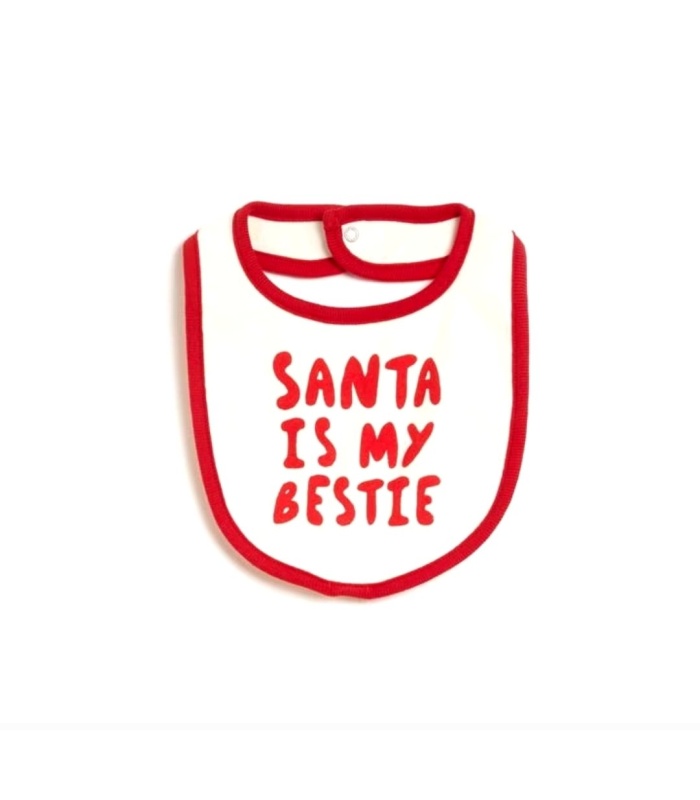 Santa is My Bestie - Unisex 4pc Christmas PJ's - Image 3