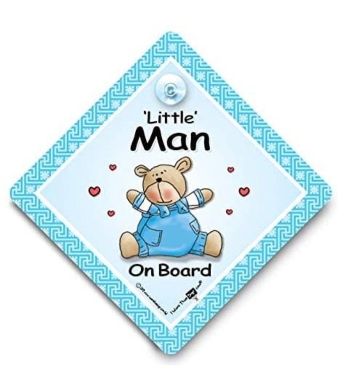 Little Man On Board Signage