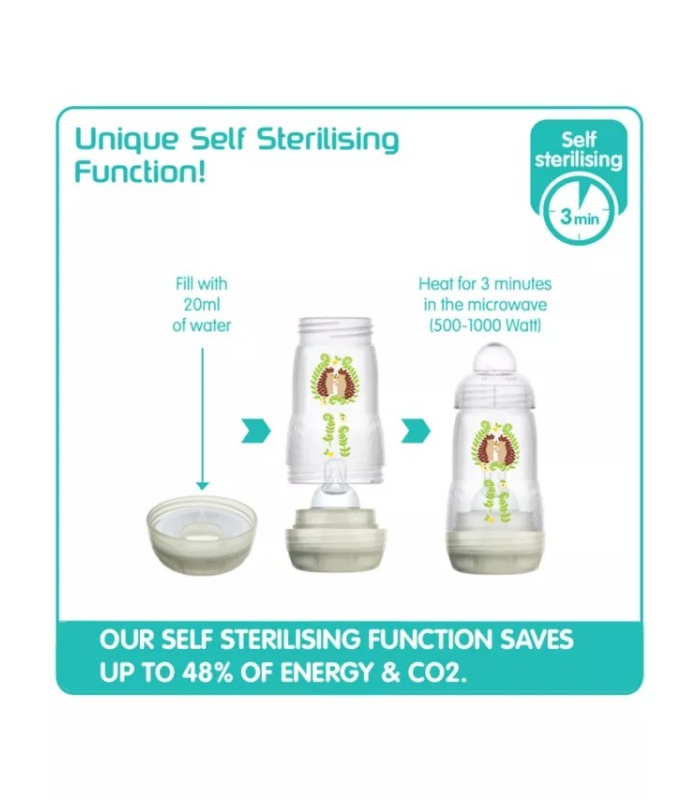 MAM Easy Start Anti-Colic 2Pc Bottle - 160ml - Image 6