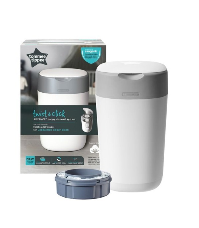 Tommee Tippee Twist and Click Advanced Nappy Disposal System
