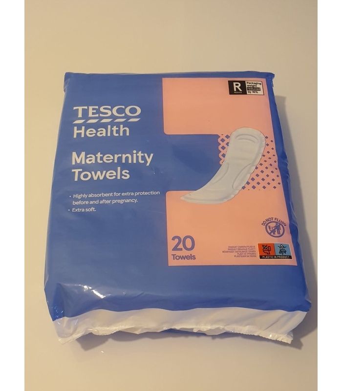 Tesco 20pc Maternity Towels