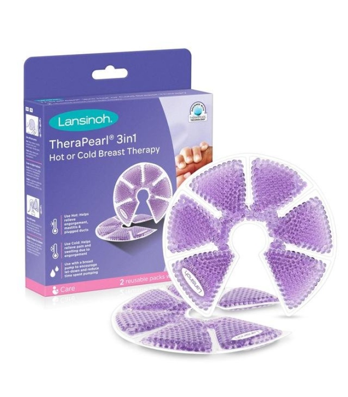 Lansinoh TheraPearl 3-in-1 Breast Therapy