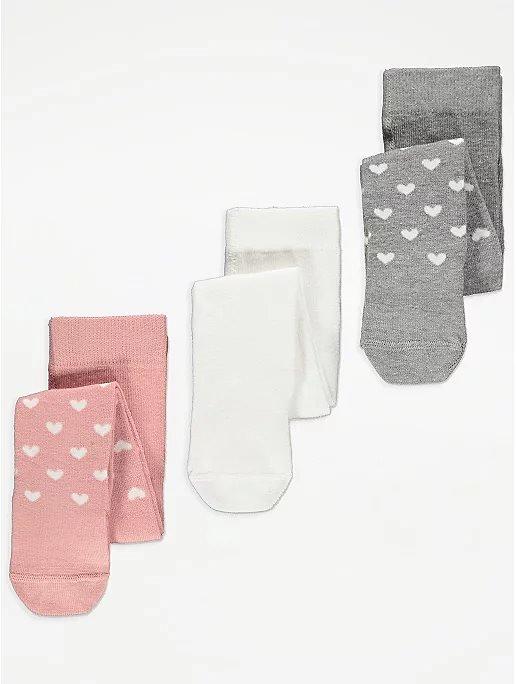 5059190849635.jpg George 3pc Tights - Image 1