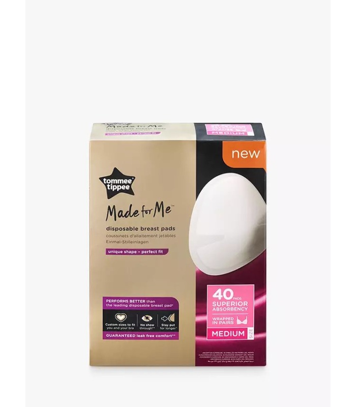 Tommee Tippee Made for Me Daily Disposable Breast Pads 40pc - Image 2