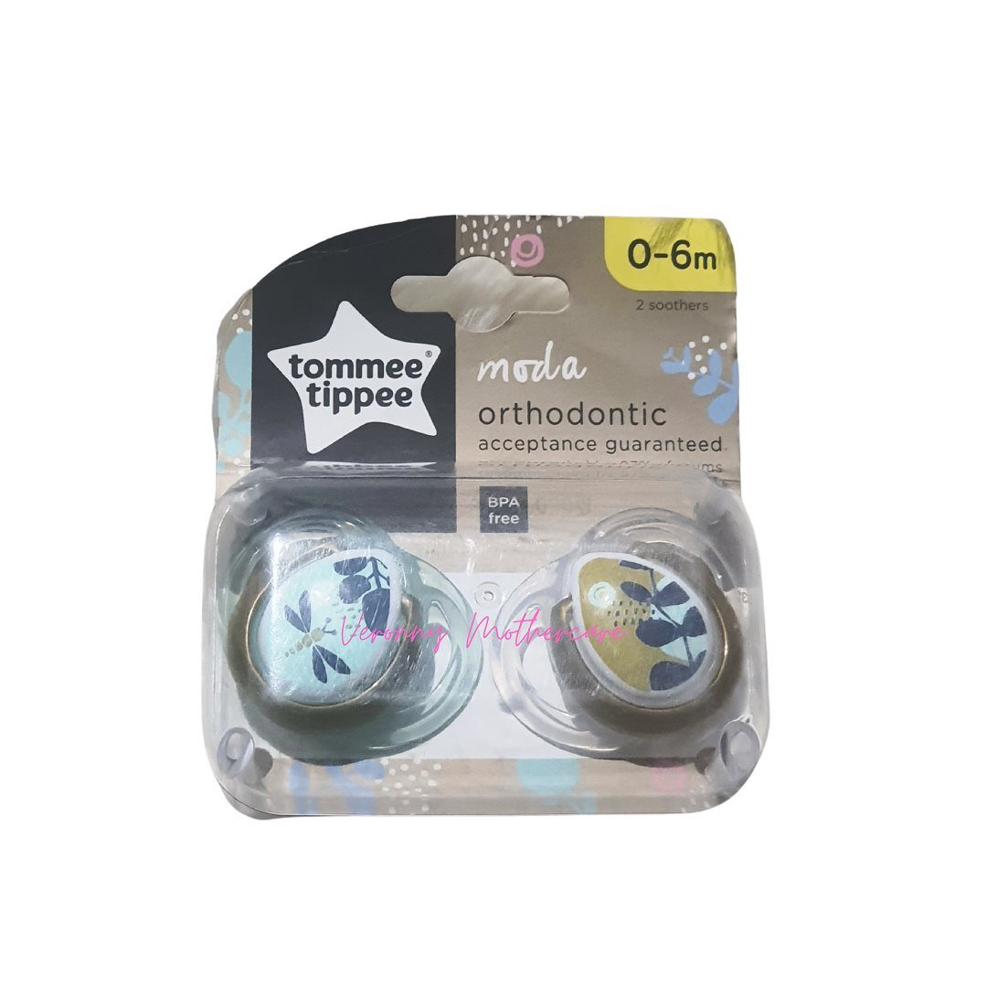 9_20211109_093041_0008-1.jpg Tommee Tippee Night Time Orthodontic Soothers 0-6m 2 Pack BPA Free Silicone - Image 1