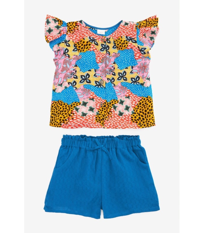 Next Girls Shorts & Blouse