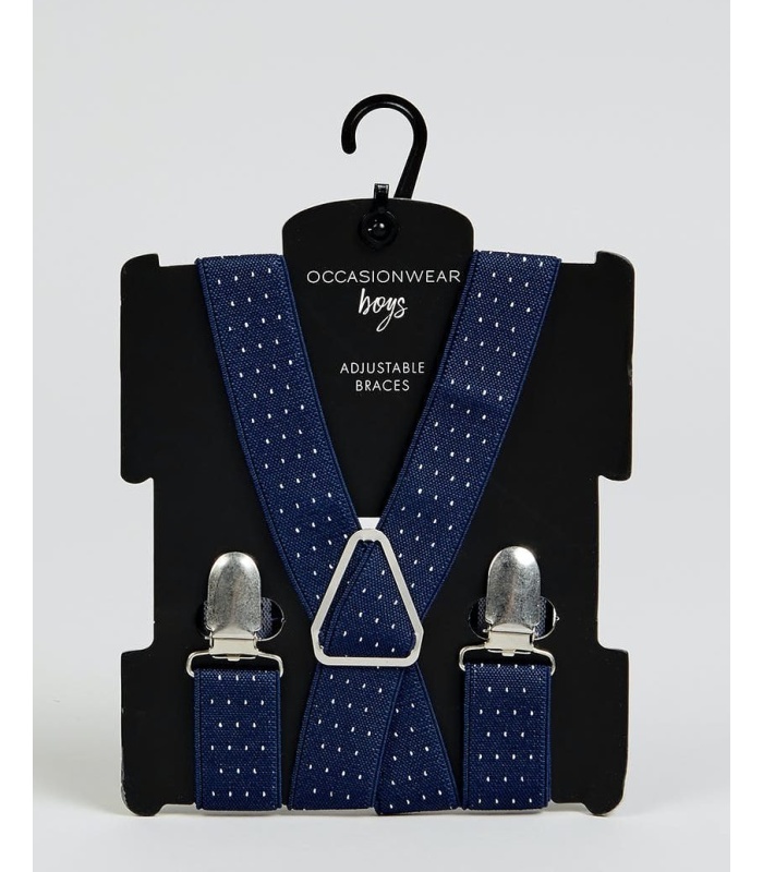 Boys Adjustable Braces 3 - 6 Years