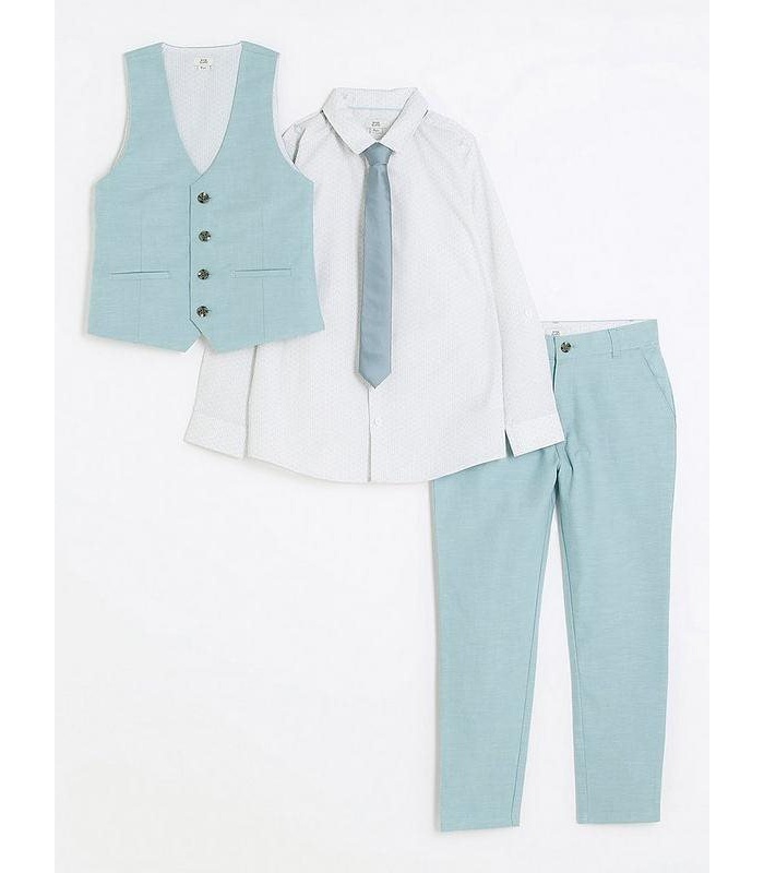 Boys 4pc Blue Occasion Set