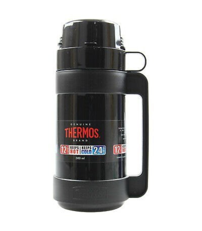 Thermos Originals 500ml Flask – Black