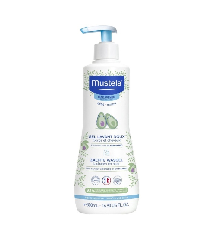 Mustela Gentle Cleansing Gel with Avocado 500ml