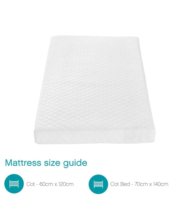 Tutti Bambini Sprung Cot Mattress (60 x 120 cm)