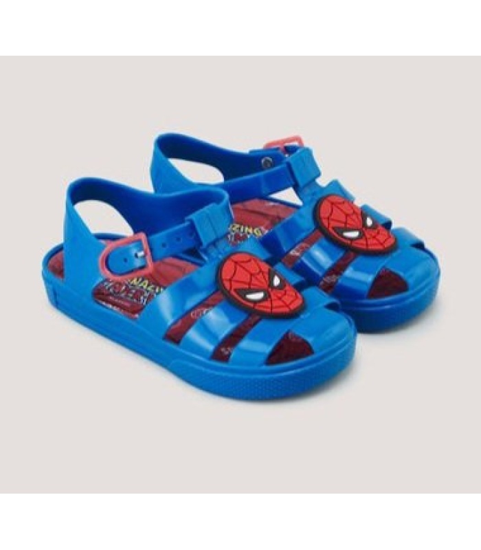 Boys Blue Marvel Spiderman Jelly Sandals