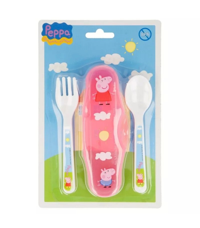 Peppa Pig Cutlery Travel Set